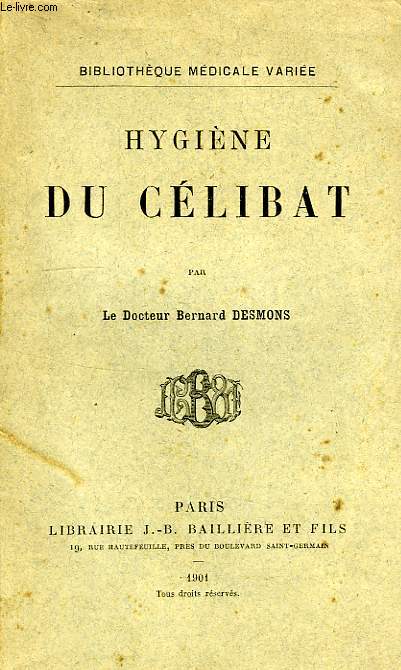 HYGIENE DU CELIBAT