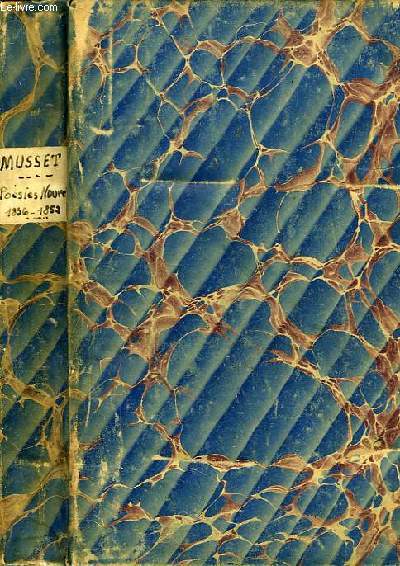 POESIES NOUVELLES, 1836-1852