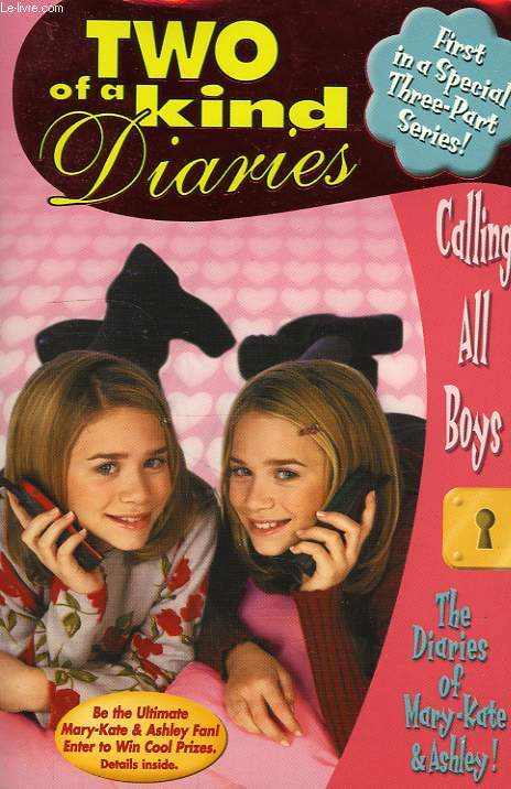 TWO OF A KIND DIARIES, CALLING ALL BOYS