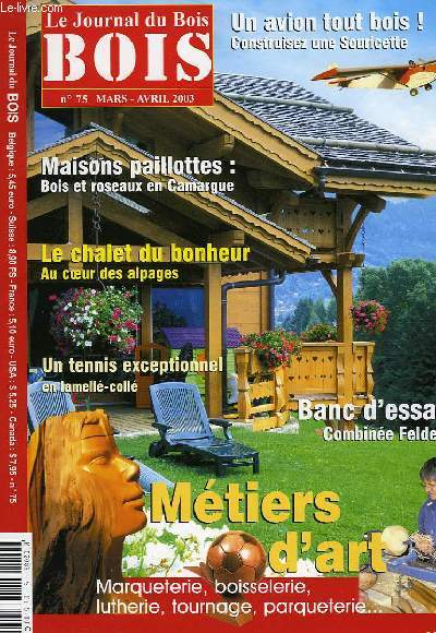 LE JOURNAL DU BOIS, N 75, MARS-AVRIL 2003