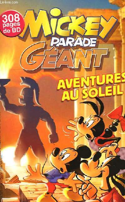 MICKEY PARADE GEANT, N 292, AVENTURES AU SOLEIL