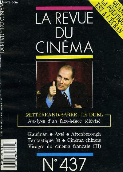 LA REVUE DU CINEMA, N 437, AVRIL 1988