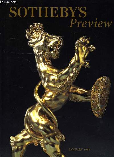 SOTHEBY'S PREVIEW, JAN. 1999