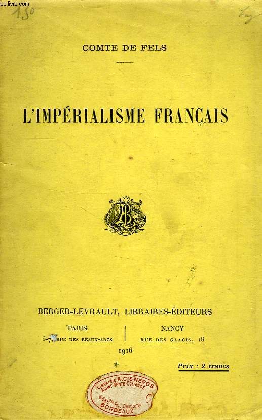 L'IMPERIALISME FRANCAIS