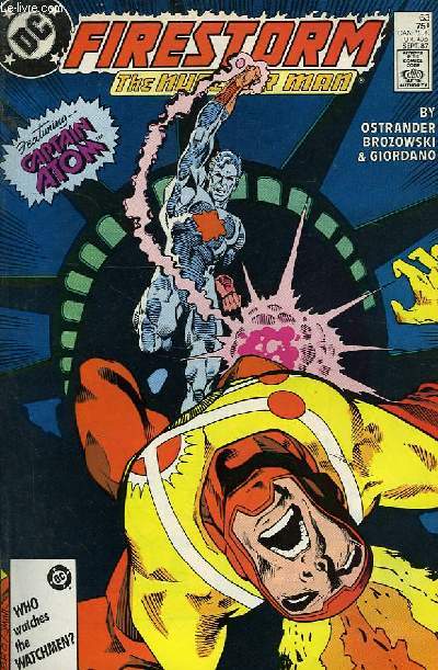 FIRESTORM, THE NUCLEAR MAN, N 63