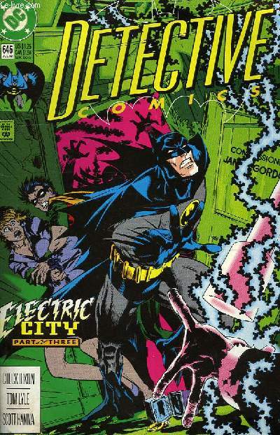 DETECTIVE COMICS, N 646, ELECTRIC CITY, PART 3