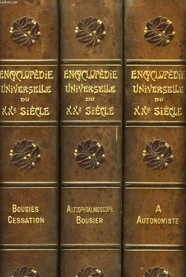 ENCYCLOPEDIE UNIVERSELLE DU XXe SIECLE, 12 VOLUMES (COMPLET)