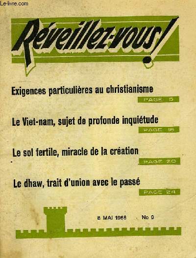 REVEILLEZ-VOUS !, N 9, MAI 1966