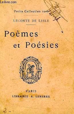 POEMES ET POESIES