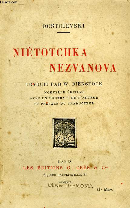 NIETOTCHKA NEZVANOVA