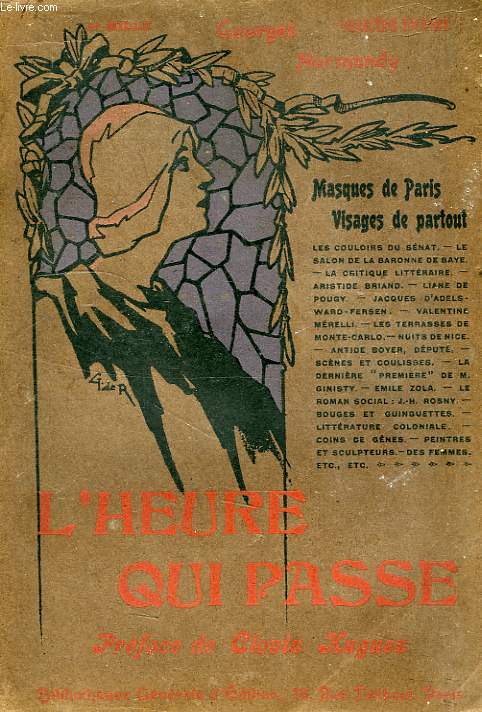 L'HEURE QUI PASSE, MASQUES DE PARIS, VISAGES DE PARTOUT (1905-1906) - NORMAND... - Afbeelding 1 van 1