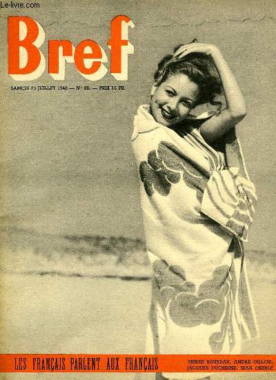 BREF, N 36, SAMEDI 20 JUILLET 1946
