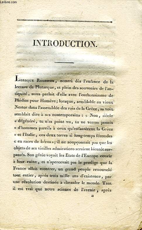 VICTOIRES, CONQUETES, DESASTRES, REVERS ET GUERRES CIVILES DES FRANCAIS, DE 1792 A 1815, TOME I