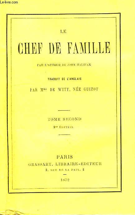 LE CHEF DE FAMILLE, TOME II