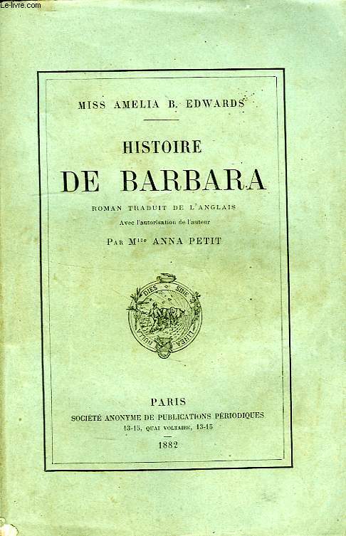 HISTOIRE DE BARBARA, 1re PARTIE