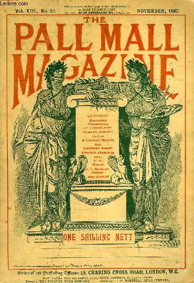 THE PALL MALL MAGAZINE, VOL. XIII, N 55, NOV. 1897