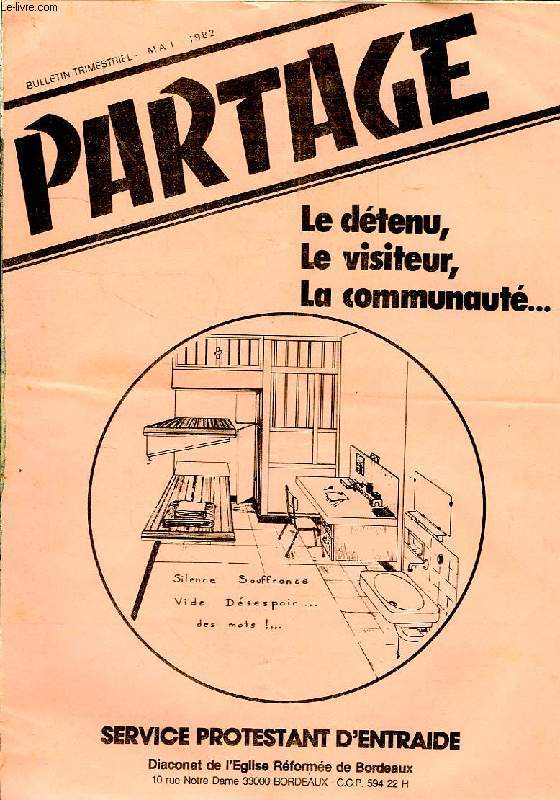 PARTAGE, BULLETIN TRIMSTRIEL, MAI 1982