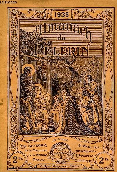 ALMANACH DU PELERIN, 1935