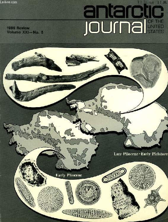 ANTARCTIC JOURNAL OF THE UNITED STATES, VOL. XXI, N 5, 1986 REVIEW