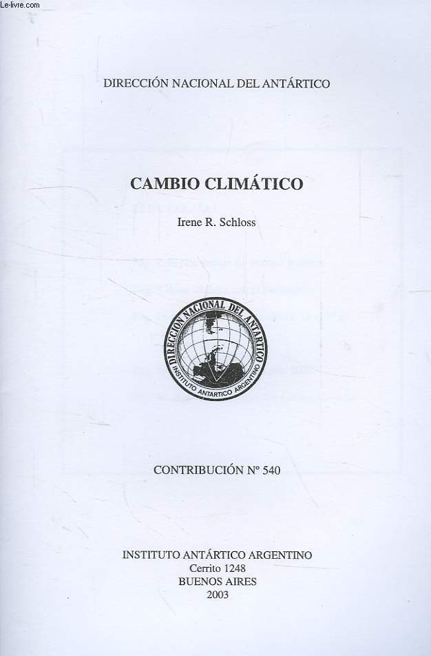 CAMBIO CLIMATICO