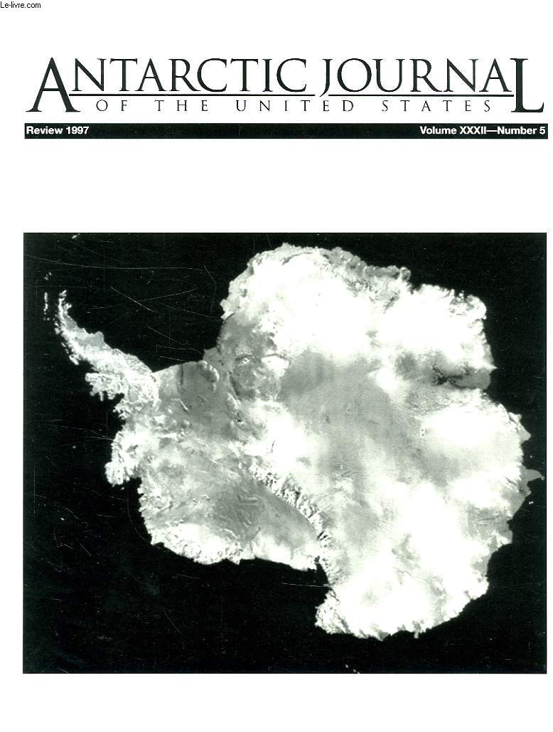 ANTARCTIC JOURNAL OF THE UNITED STATES, VOL. XXXII, N 5, REVIEW 1997