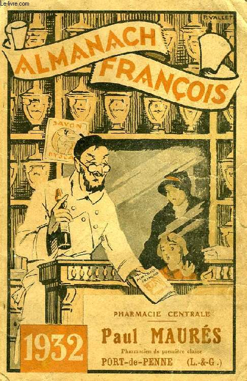 ALMANACH FRANCOIS 1932