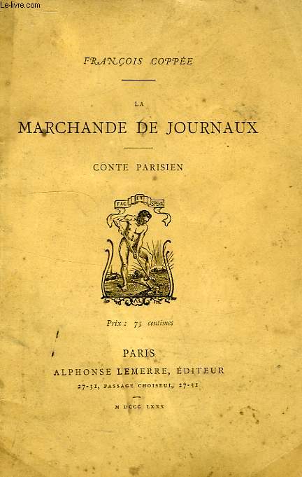 LA MARCHANDE DE JOURNAUX, CONTE PARISIEN