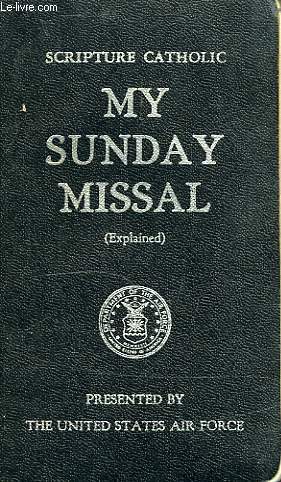 MY SUNDAY MISSAL, ROMAN CATHOLIC SUNDAY MISSAL (EXPLAINED)