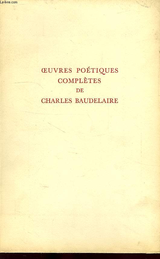 OEUVRES POETIQUES COMPLETES