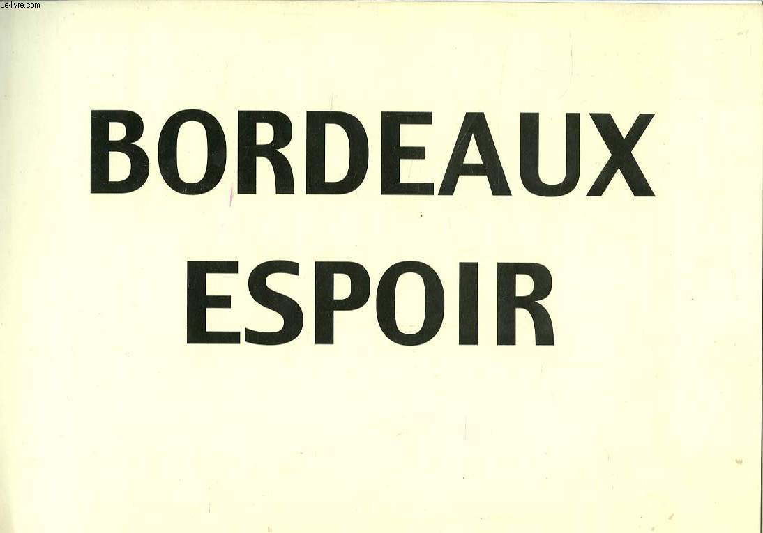 BORDEAUX ESPOIR