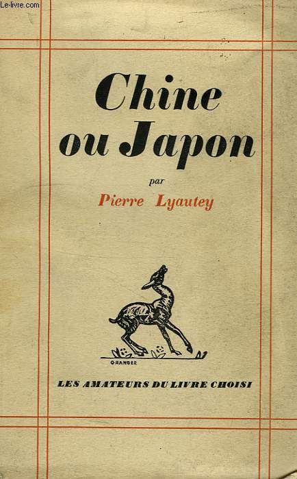 CHINE OU JAPON (1932-1933)