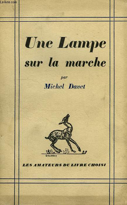 UNE LAMPE SUR LA MARCHE