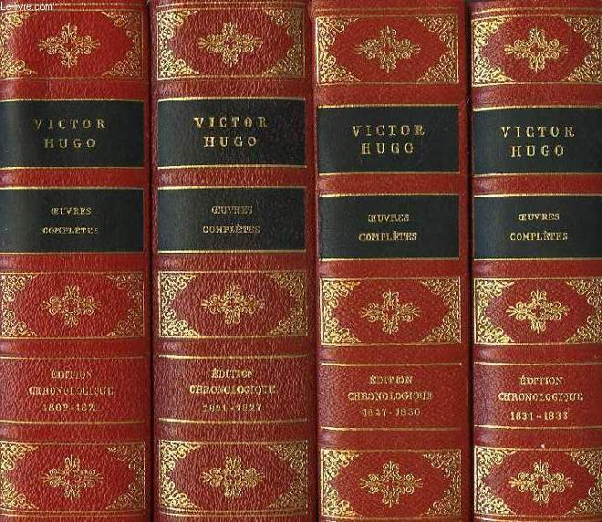 OEUVRES COMPLETES, 12 VOLUMES (TOMES I, II, III, IV, V, VI, VII, VIII, IX, X, XI, XV-XVI-1)