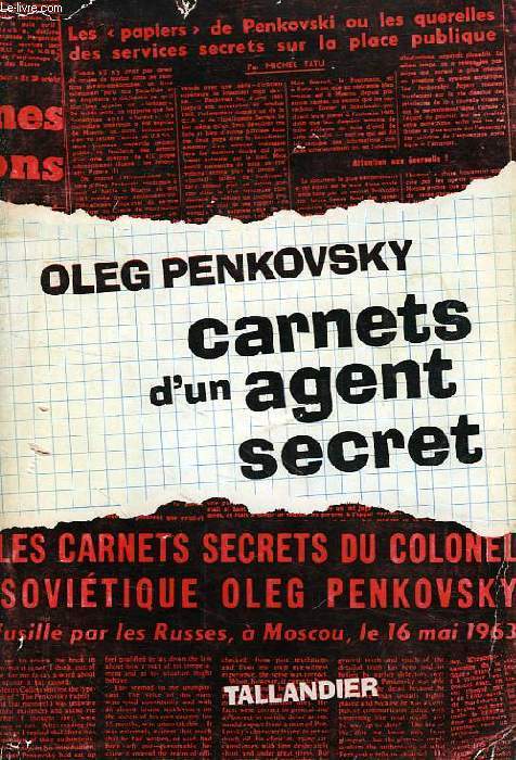 CARNETS D'UN AGENT SECRET