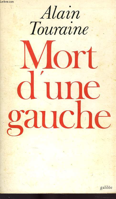 MORT D'UNE GAUCHE