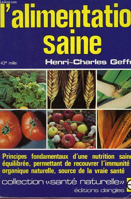 L'ALIMENTATION SAINE