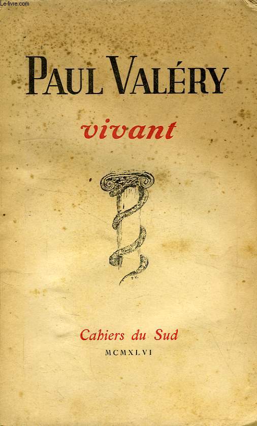 PAUL VALERY VIVANT