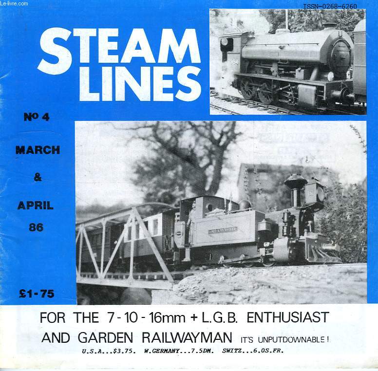 STEAM LINES, N 4, MARCH-APRIL 1986