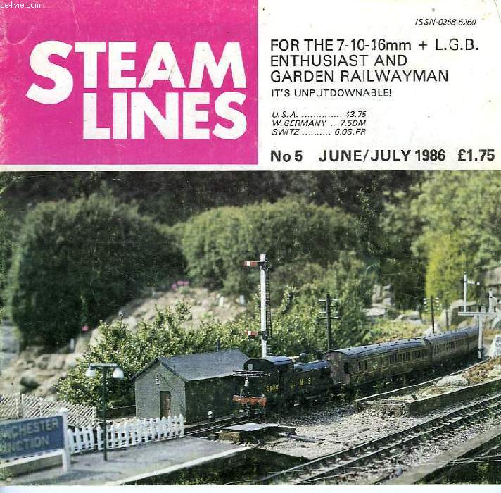 STEAM LINES, N 5, JUNE-JULY 1986