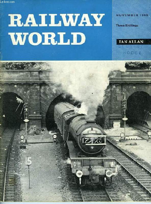 RAILWAY WORLD, VOL. 27, N 318, NOV. 1966