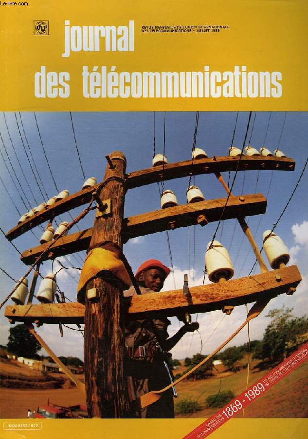 JOURNAL DES TELECOMMUNICATIONS, VOL. 56, N 7, 1989