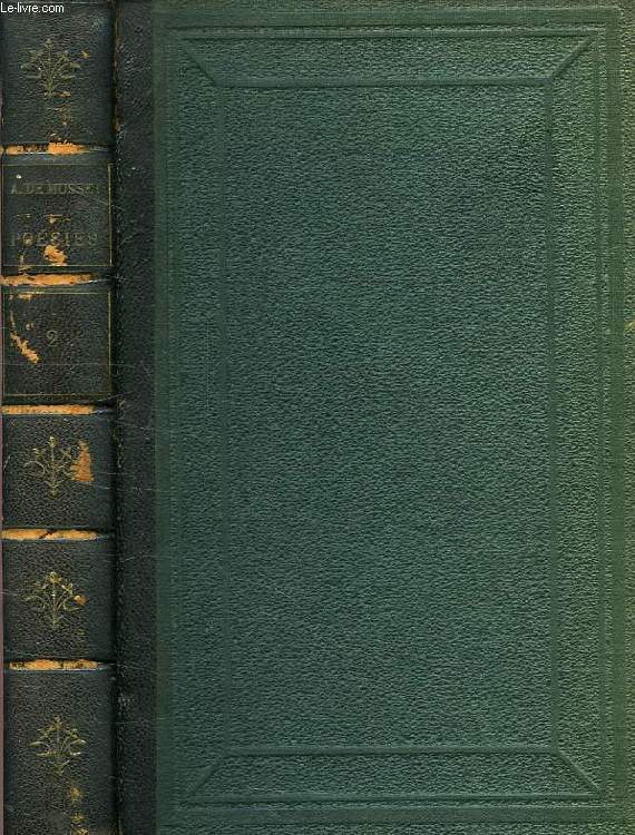 OEUVRES COMPLETES DE ALFRED DE MUSSET, TOME II, POESIES
