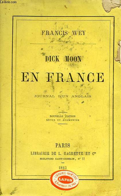 DICK MOON, EN FRANCE, JOURNAL ANGLAIS