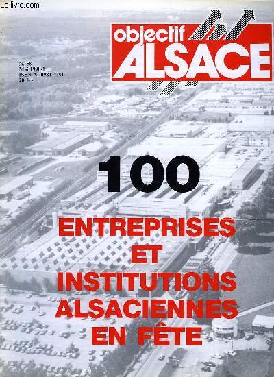 OBJECTIF ALSACE, N 58, MAI 1990