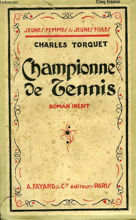 CHAMPIONNE DE TENNIS