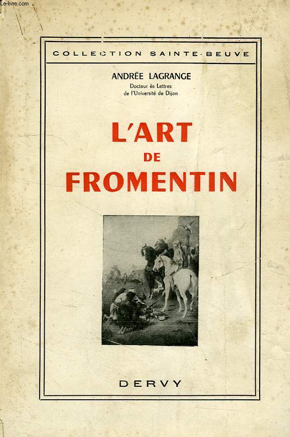 L'ART DE FROMENTIN