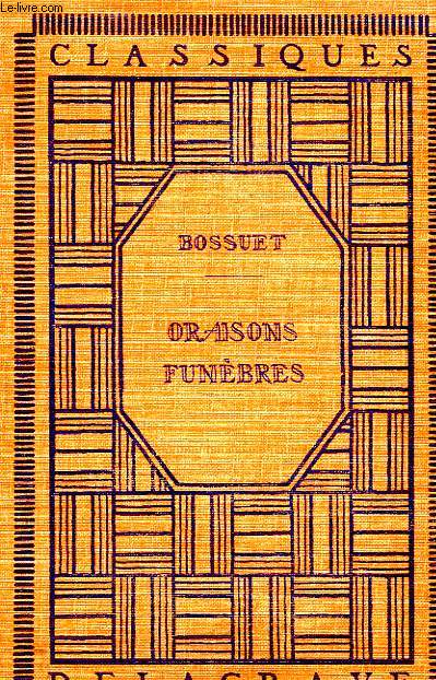 CHOIX D'ORAISONS FUNEBRES