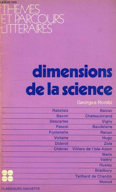 DIMENSIONS DE LA SCIENCE