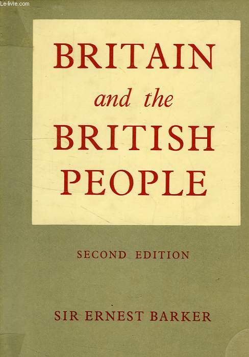 BRITAIN AND THE BRITISH PEOPLE