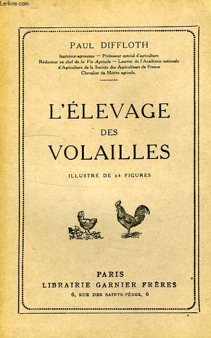 L'ELEVAGE DES VOLAILLES